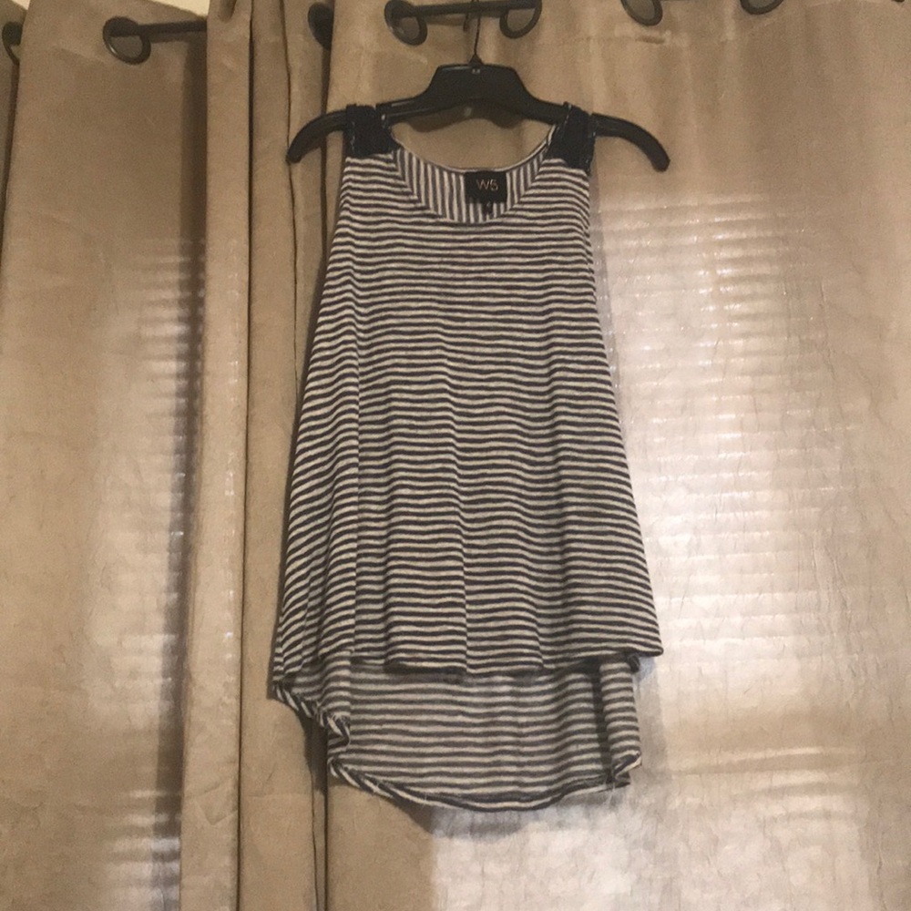 Summer stripped tank top